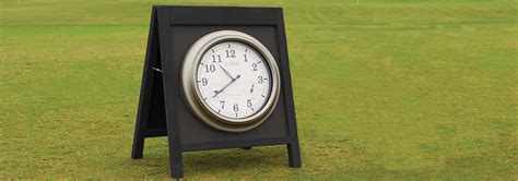 golf driving range clock